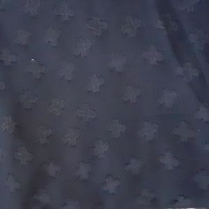 Black sheer fabric for yards